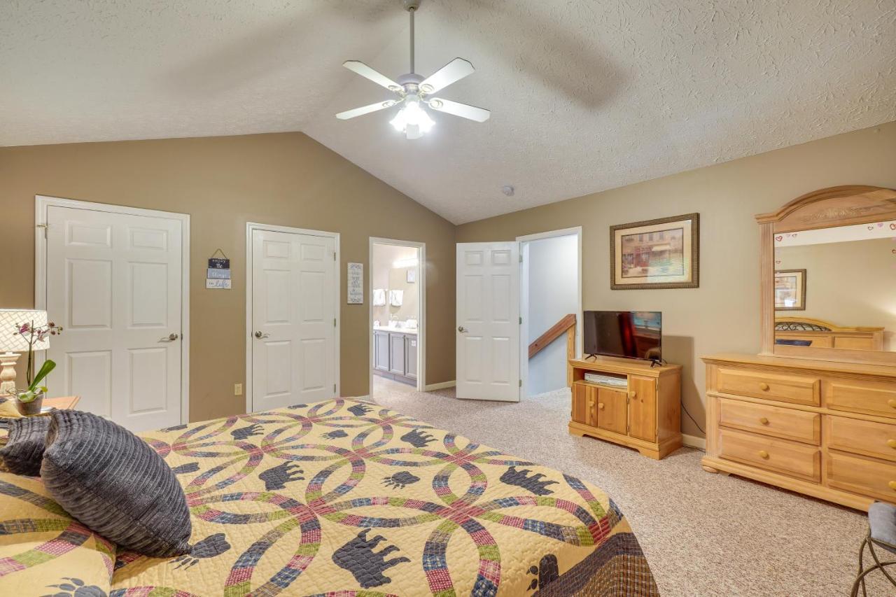 Gatlinburg Vacation Rental Balcony With Hot Tub! Exteriör bild