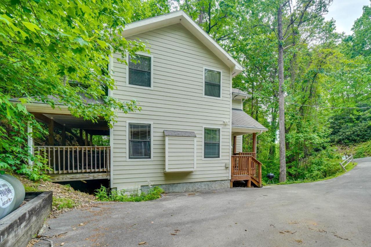 Gatlinburg Vacation Rental Balcony With Hot Tub! Exteriör bild